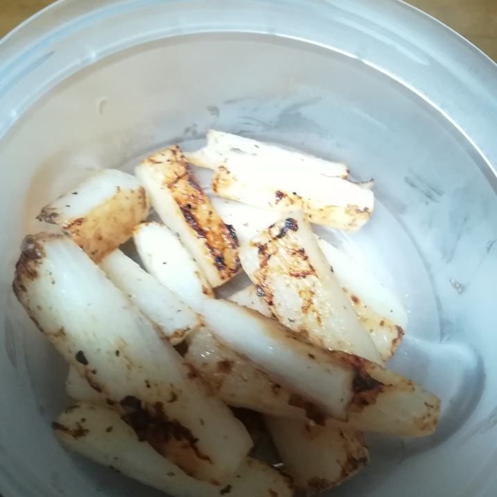 長芋のシンプル焼き